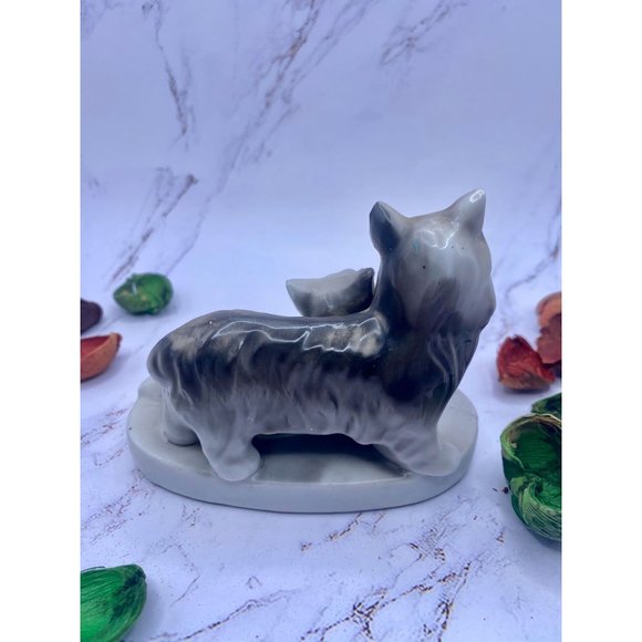 Scotty Dog and Puppies, Made in Japan, porcelain. Gorgeous! - Picture 10 of 11